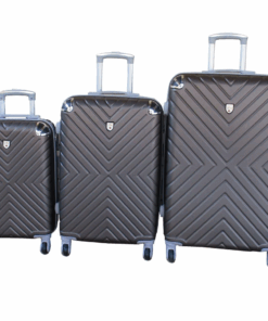 Durable ABS 3-Piece Luggage Set