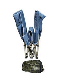 Durable Foldable Portable Stretcher with Camo Sleeping Bag