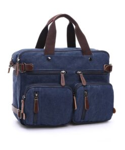 Durable Tablet Sleeve Shoulder Bag Laptop Briefcase - Blue