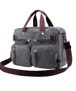 Durable Tablet Sleeve Shoulder Bag Laptop Briefcase - Grey