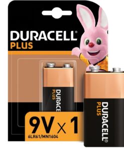 Duracell - Alkaline Batteries - General Purpose Batteries - 9V Plus