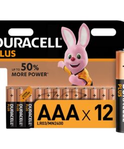 Duracell - Alkaline Batteries - General Purpose Batteries - AAA - 12 Pack