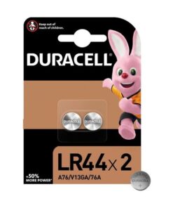 Duracell Alkaline Batteries LR44 x2s - (1 Pack)