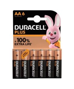 Duracell Batteries Plus AA 6 Pk