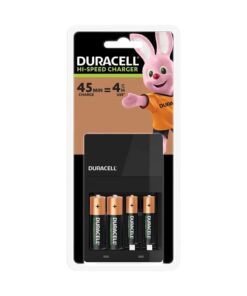 DURACELL Battery HI-SPEED Charger +2AA+2AAA Recharge CEF27