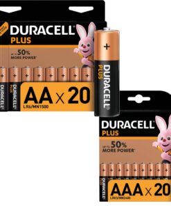 Duracell Plus AA and AAA Bundle - 40 Pack