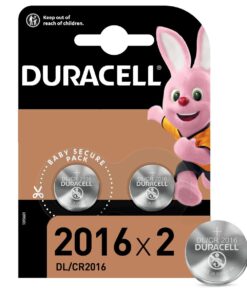 Duracell Specialty 2016 Lithium Coin Battery 3V (DL2016/CR2016) - 2 Pack
