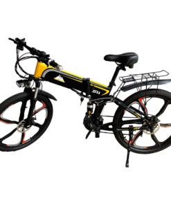 E-Bike 350W 10Ah Lithium Battery 21 Speed S11 Mountain Bicycle - Yellow