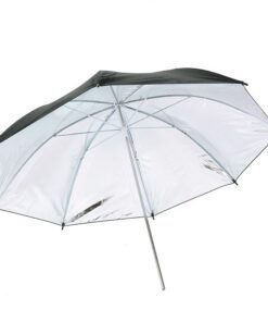 E-Photo 100cm PRO Black and Silver Reflective Umbrella 8mm Tube - SN152