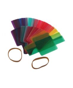 E-Photo PRO Set of 20 Professional Colour Speedlite Gels with Pouch-EPHK153