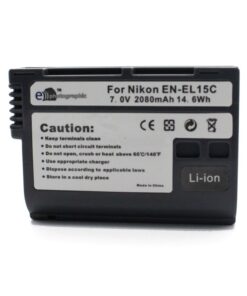 E-Photographic 2080 mAh Lithium Battery for Nikon DSLR & Mirrorless ENEL15C