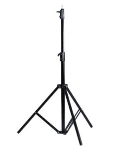 E-Photographic 2,4m Professional Aluminium Light Stand - Black EPH-LS240B