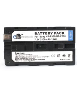 E-Photographic 2500 mAh Lithium Battery for Sony NP-F550 - EPHNPF550