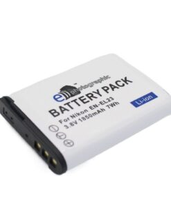 E Photographic EN-EL23 Replacement 1850mAh Lithium Battery for Nikon