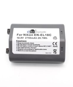 E-Photographic PRO 2750 mAh Lithium Battery for Nikon D5, D4s & D4 EN-EL18C
