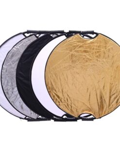 E-Photographic PRO 80cm 5 in 1 Reflector Kit with handles - EPH5-180H