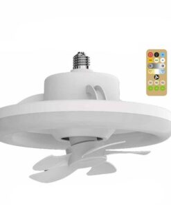 E27 Base 30W 360 Rotating LED Ceiling Fan With Remote Control