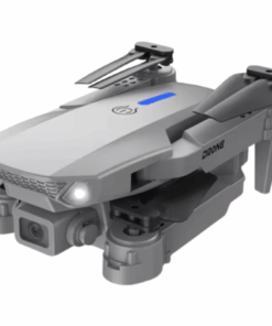 E88 Pro Drone with 4K Dual Camera Compatible With Smart Phone For Beginner - Grey