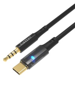Earldom 3.5mm male to Type C Cable Audio Transfer AUX53-100cm