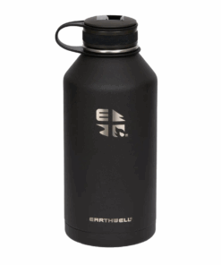 Earthwell - Double Wall S/Steel Vacuum Insulated - Kewler Bottle - 1.90 L - Volcanic Black