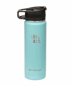 Earthwell - Double Wall S/Steel Vacuum Insulated - Roaster Bottle - 590 ml - Aqua Blue