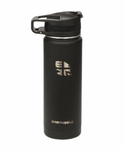 Earthwell - Double Wall S/Steel Vacuum Insulated - Roaster Bottle - 590 ml - Volcanic Black