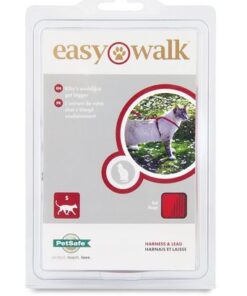 Easy Walk - Cat Harness and Collar - Red - Small