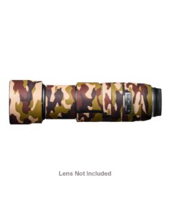 easyCover Lens Oak for Tamron 100-400mm F4.5-6.3 Di VC USD Brown Camouflage
