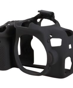 easyCover PRO Silicon Camera Protective Case for Canon 750D Black- ECC750DB