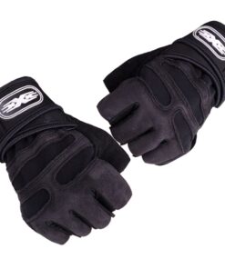 EASYTAO Gym Gloves with Wrist Guards Non-Slip Breathable Design - L