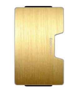 EaziCard RFID Stacker Card Holder - Gold Brushed