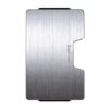 EaziCard RFID Stacker Card Holder - Silver Brushed