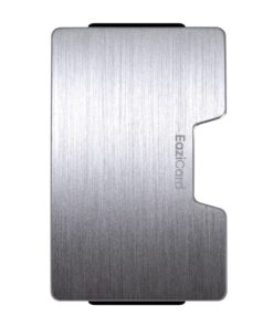 EaziCard RFID Stacker Card Holder - Silver Brushed