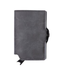 EaziCard RFID Wallet PU Leather  - Grey