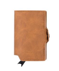 EaziCard RFID Wallet PU Leather  - Yellow