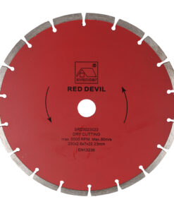 AVANCER 230mm Red Devil Segmented Diamond Blade