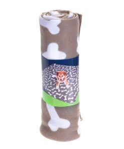 Eco 150cm Dog Fleece Blanket - Brown