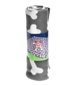 Eco 150cm Dog Fleece Blanket - Grey