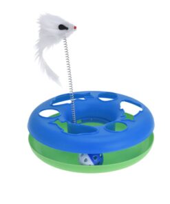 ECO Cat Toy Chase Game - Blue - Blue