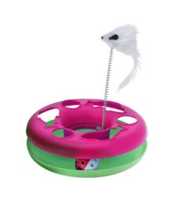 ECO Cat Toy Chase Game - Blue - Pink