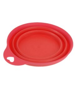 Eco Dog Bowl Collapsible - Red