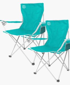 ECO Foldable Outdoor 2 Chair Bundle - turquoise