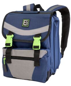 ECO Student Backpack and Spacious Carry Bag - 33L - Blue