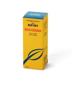 Eco-Vet - Eco-Cough Homeopathic Remedy for Relief of Acute Coughing - 50ml