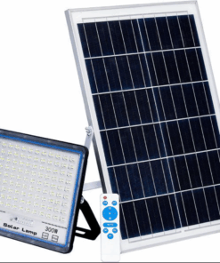 Ecomlight Solar Flood Spot Light Strobe 300W