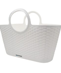 ECONOFURN Progarden Rattan Bag - White