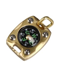 EDC Compass (Titanium/Copper/Brass) - Brass