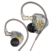 EDX - Bass Boosted Earphones With Detachable Copper-Plated Cable - Grey