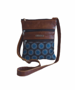 EL Shaddai Leather Crossbody Handbag