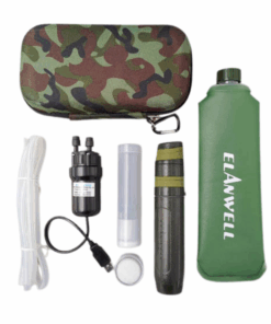 Elanwell Portable Water Filter - Including USB Pump